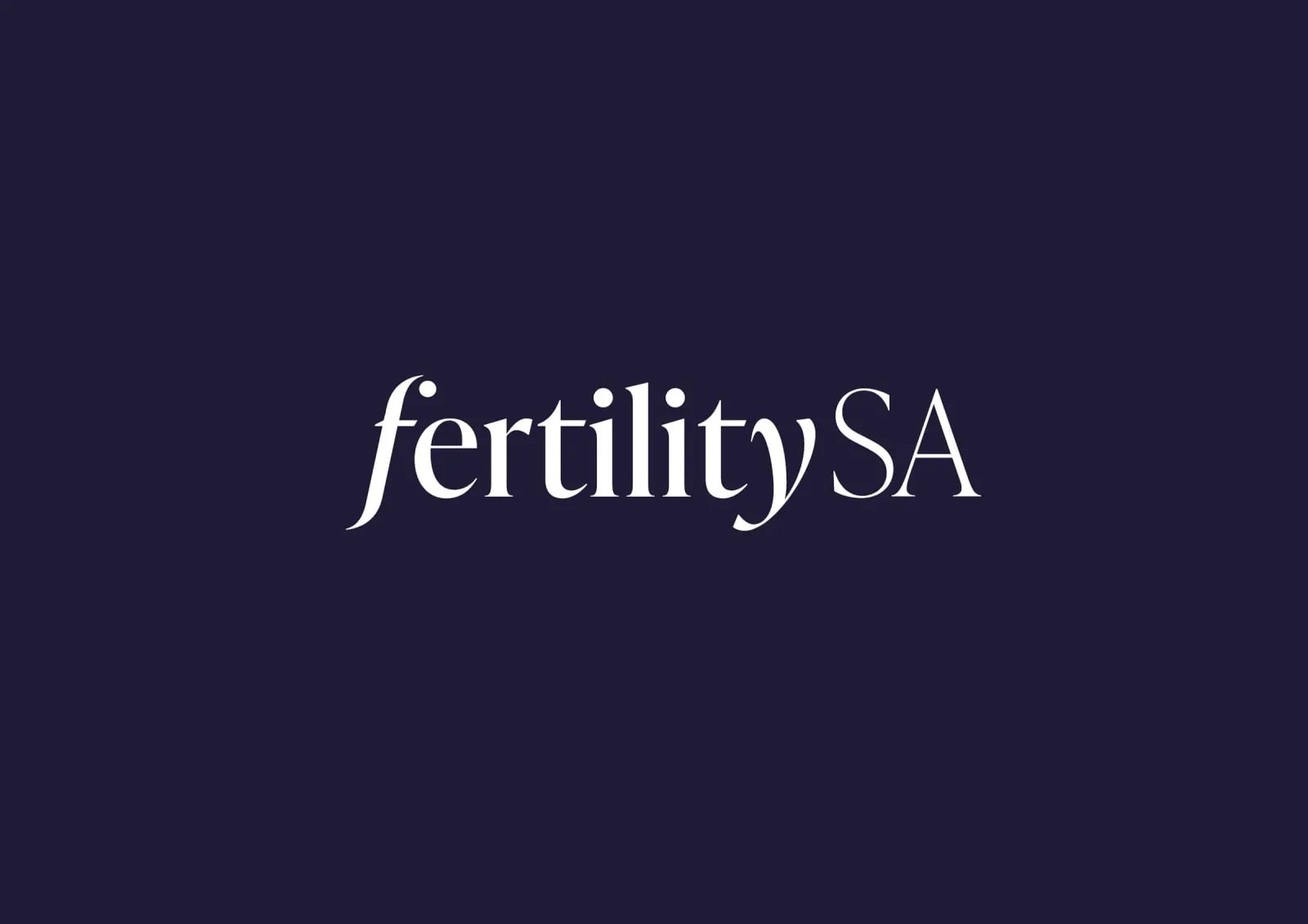 fertilitySA brand identity by NOIZE