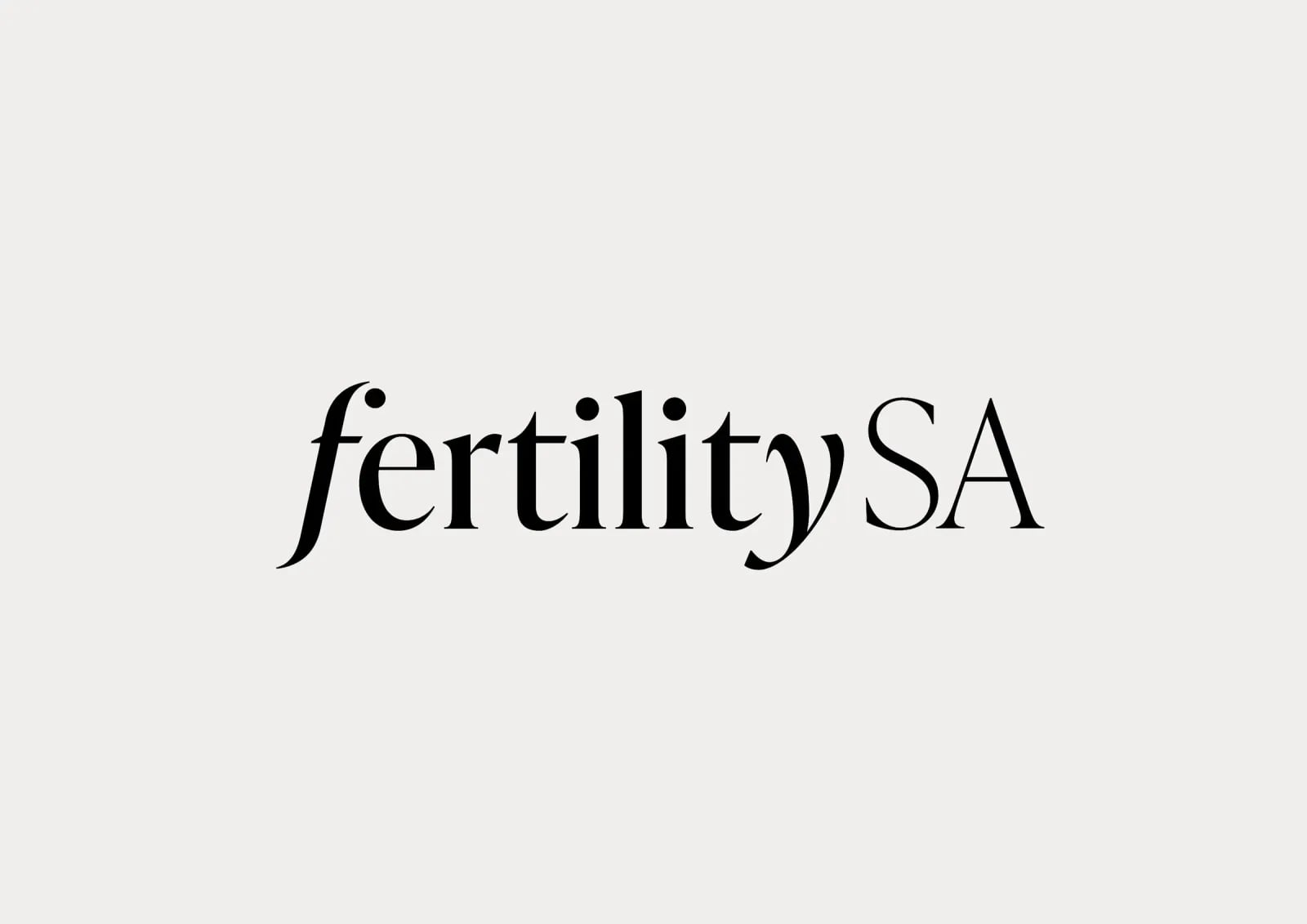 fertilitySA brand identity by NOIZE