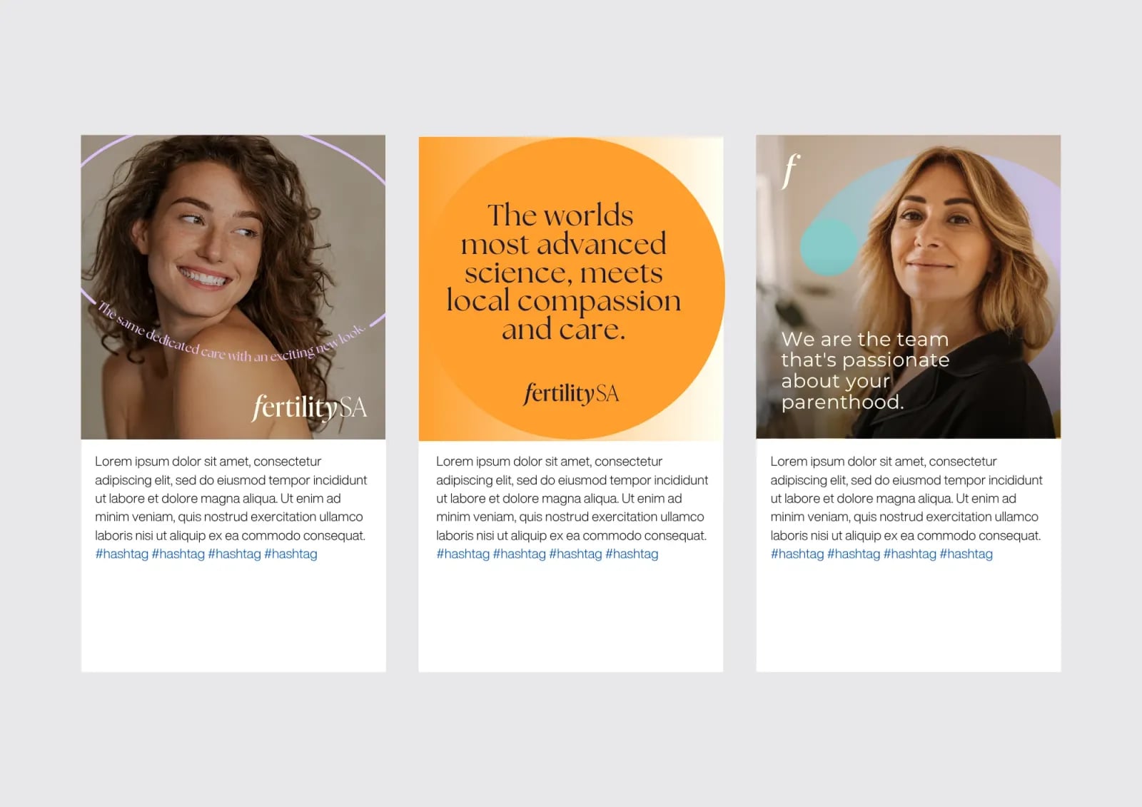 fertilitySA brand identity by NOIZE
