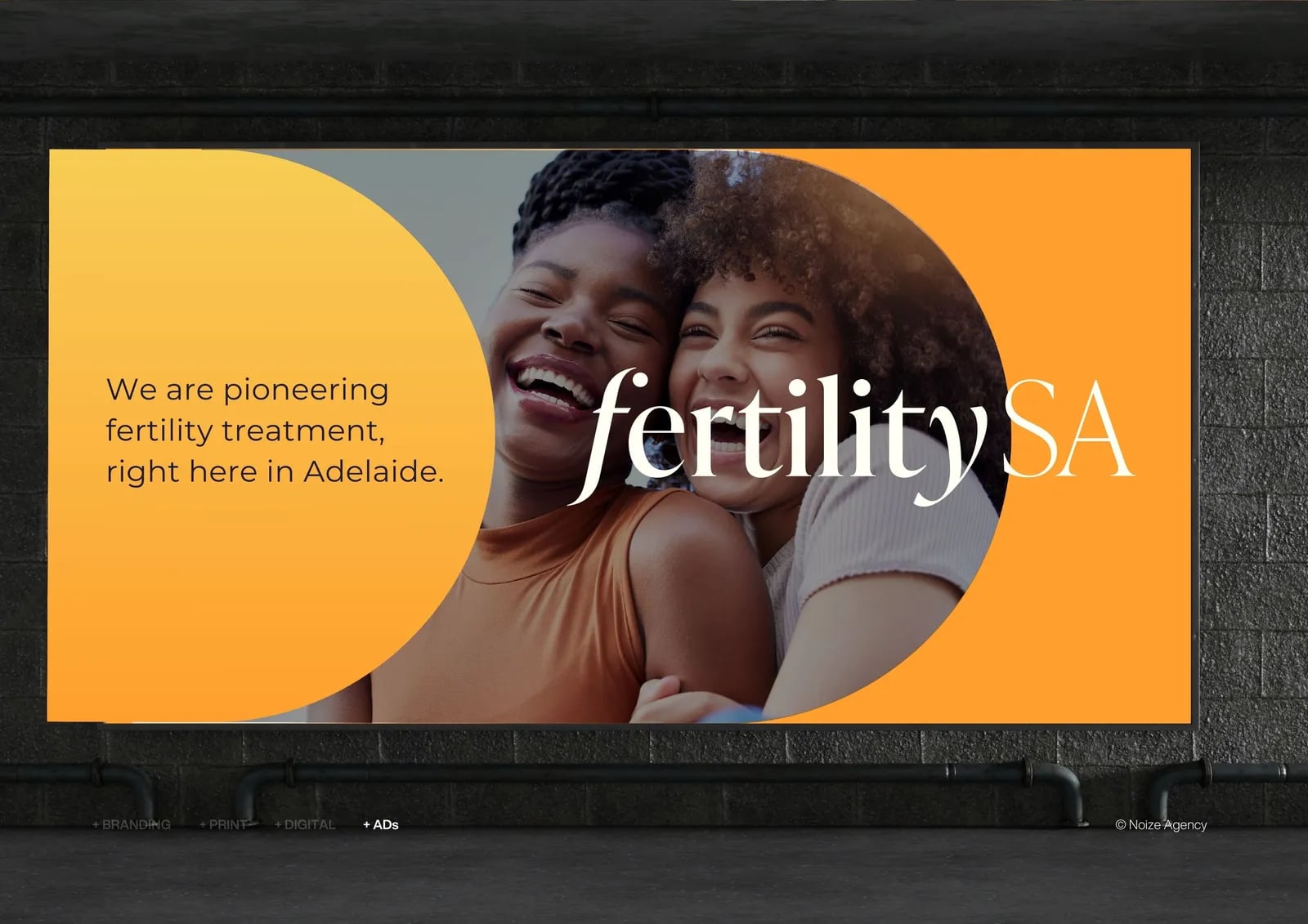 fertilitySA brand identity by NOIZE