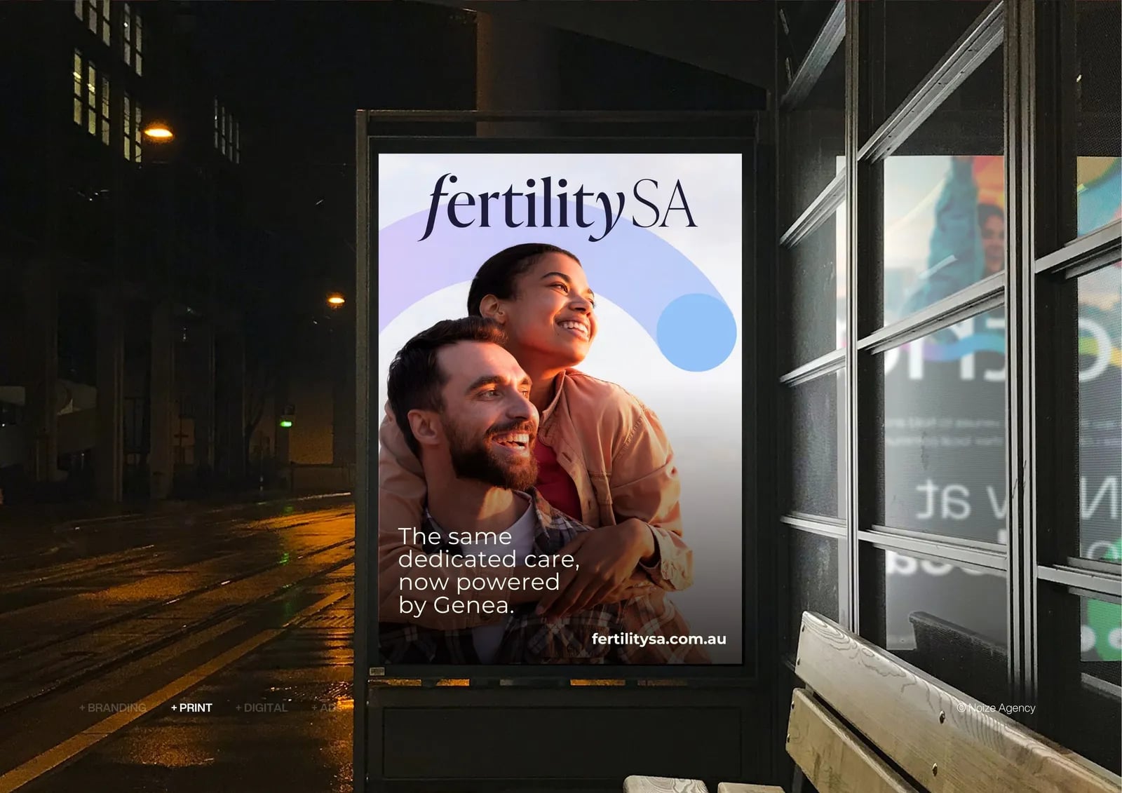 fertilitySA brand identity by NOIZE