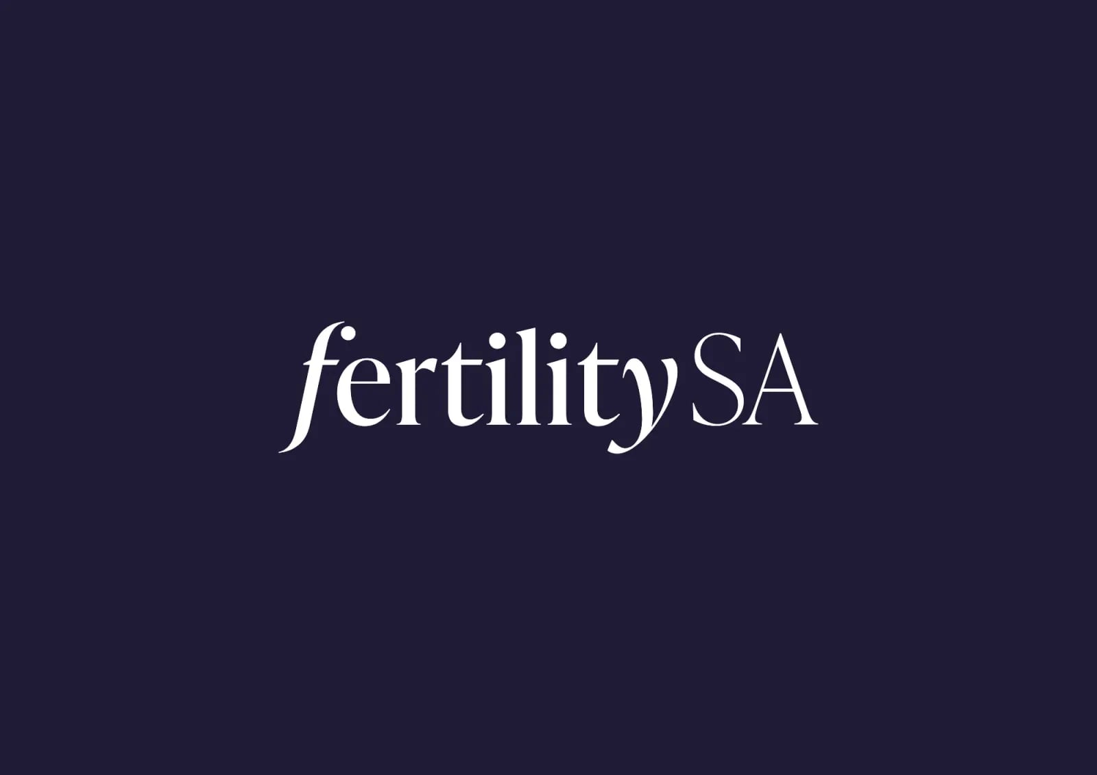 fertilitySA brand identity by NOIZE
