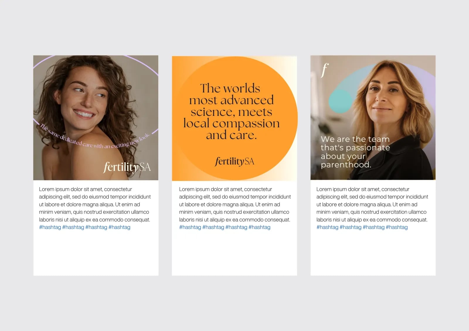 fertilitySA brand identity by NOIZE