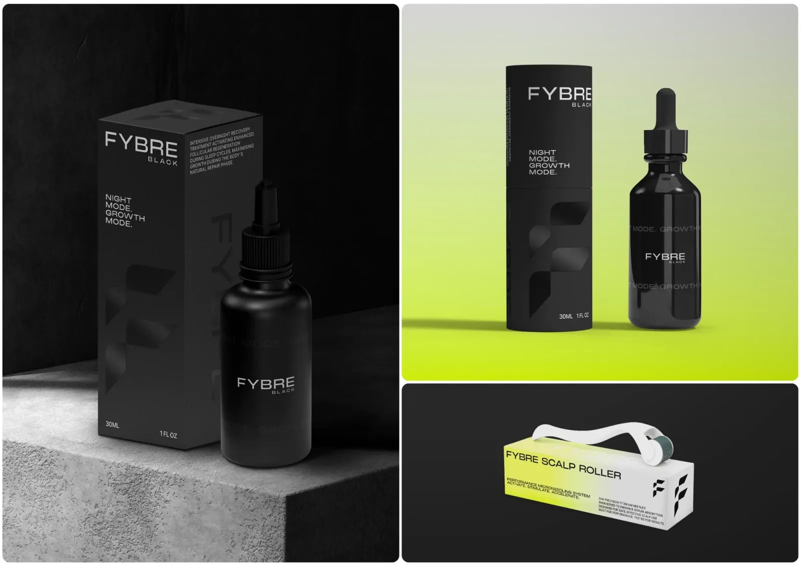 FYBRE brand identity by NOIZE