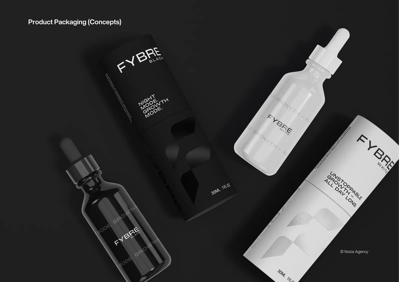 FYBRE brand identity by NOIZE
