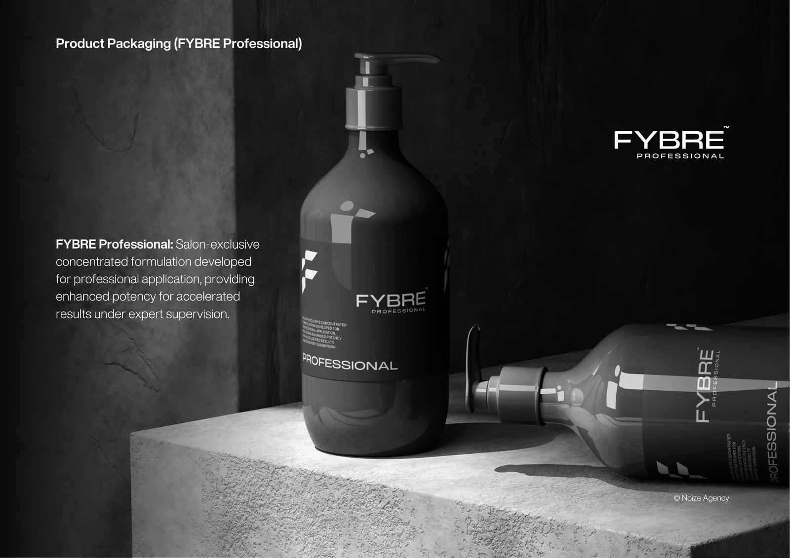 FYBRE brand identity by NOIZE