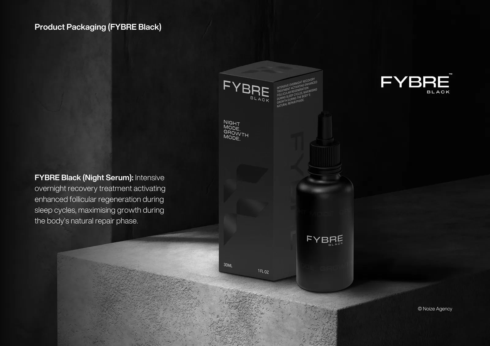 FYBRE brand identity by NOIZE