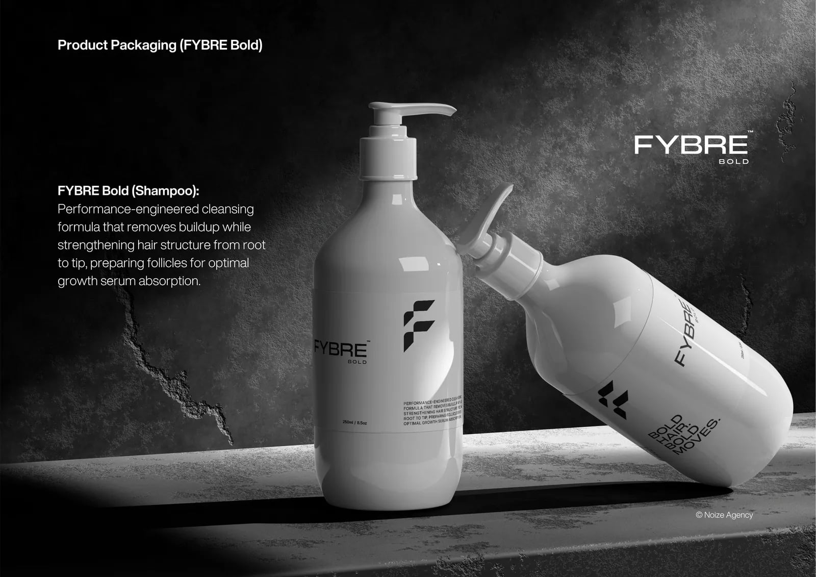 FYBRE brand identity by NOIZE