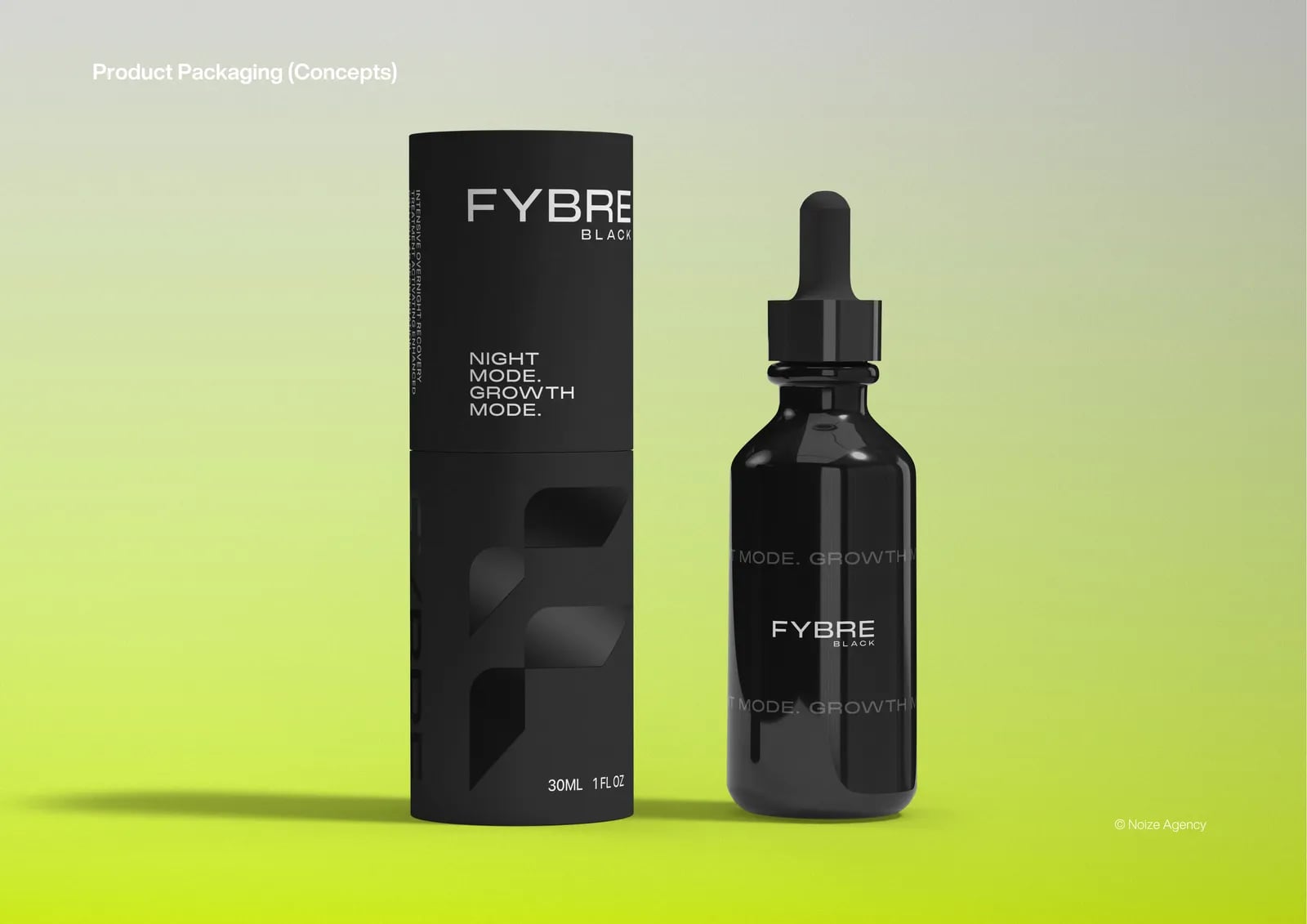 FYBRE brand identity by NOIZE