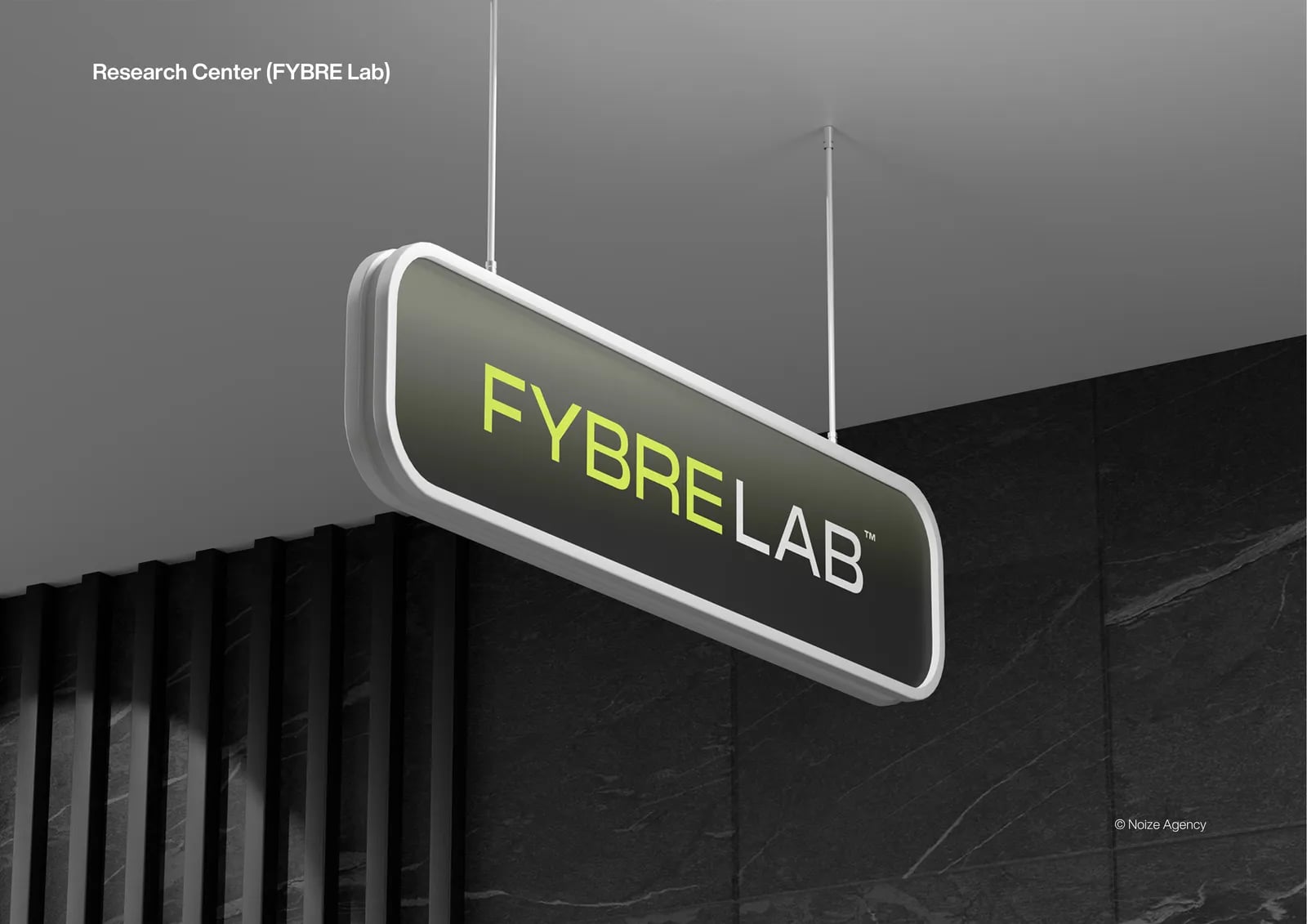 FYBRE brand identity by NOIZE