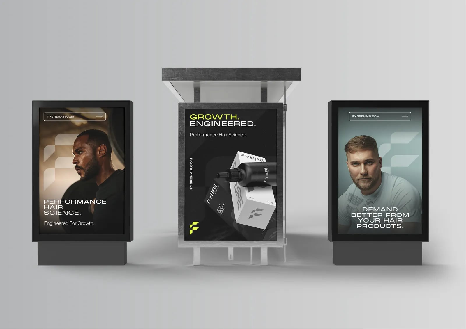 FYBRE brand identity by NOIZE