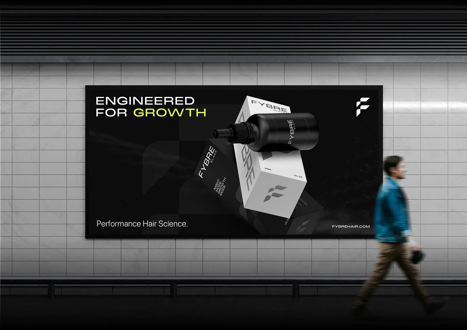 FYBRE brand identity by NOIZE