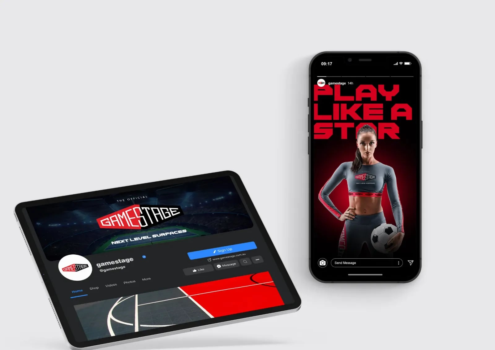 Game Stage brand identity by NOIZE