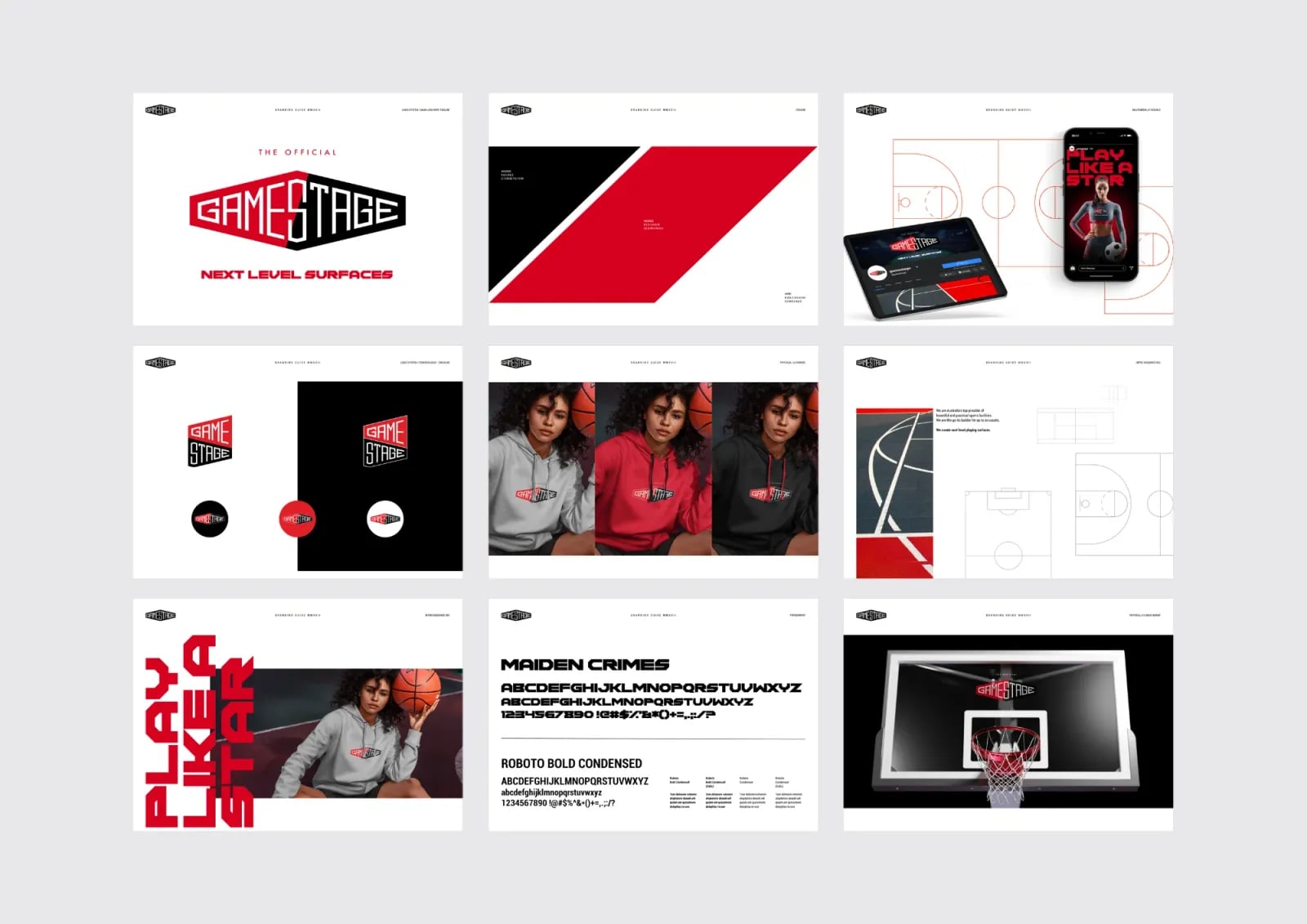 Game Stage brand identity by NOIZE