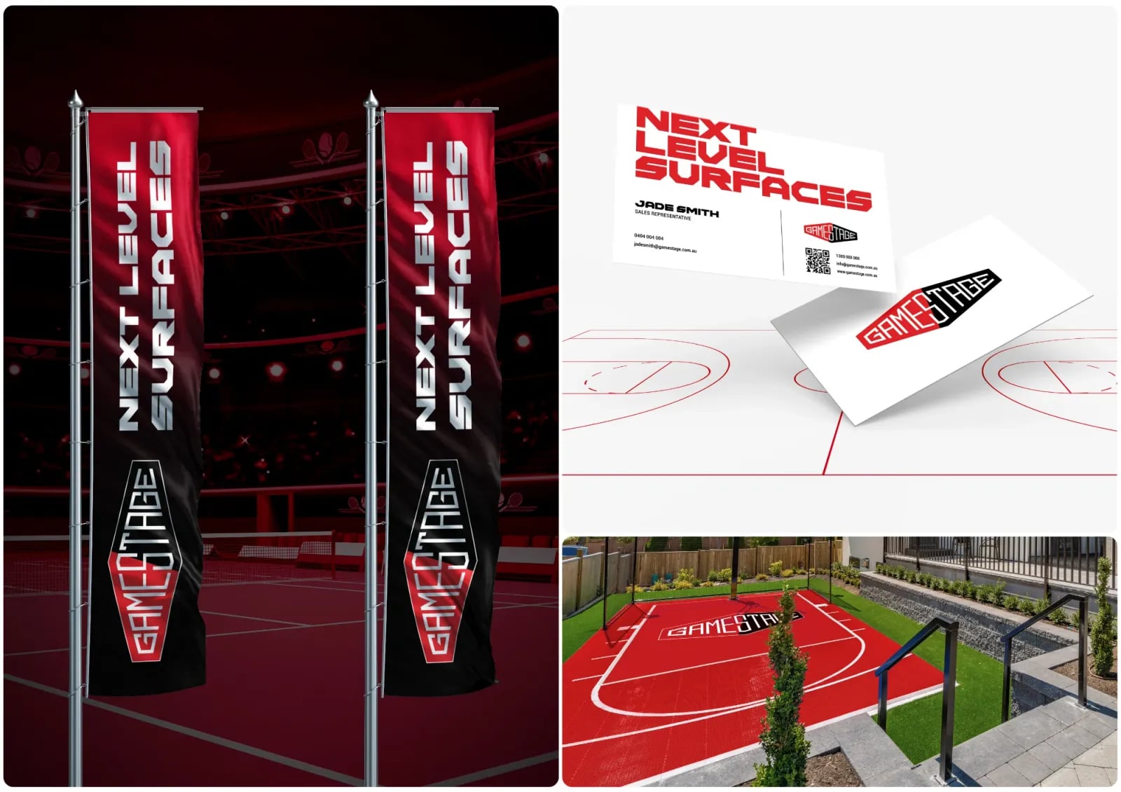 Game Stage brand identity by NOIZE