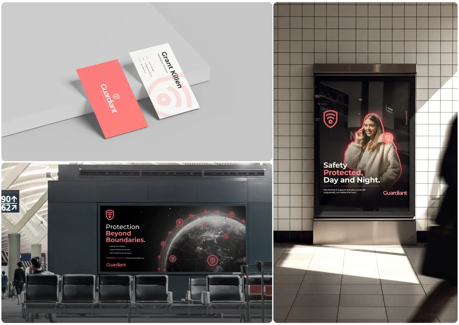 Guardiant brand identity by NOIZE