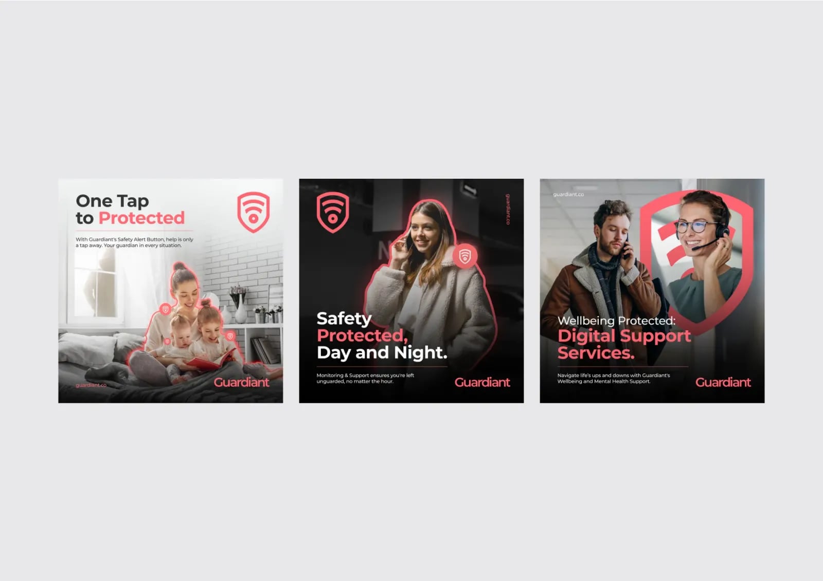 Guardiant brand identity by NOIZE