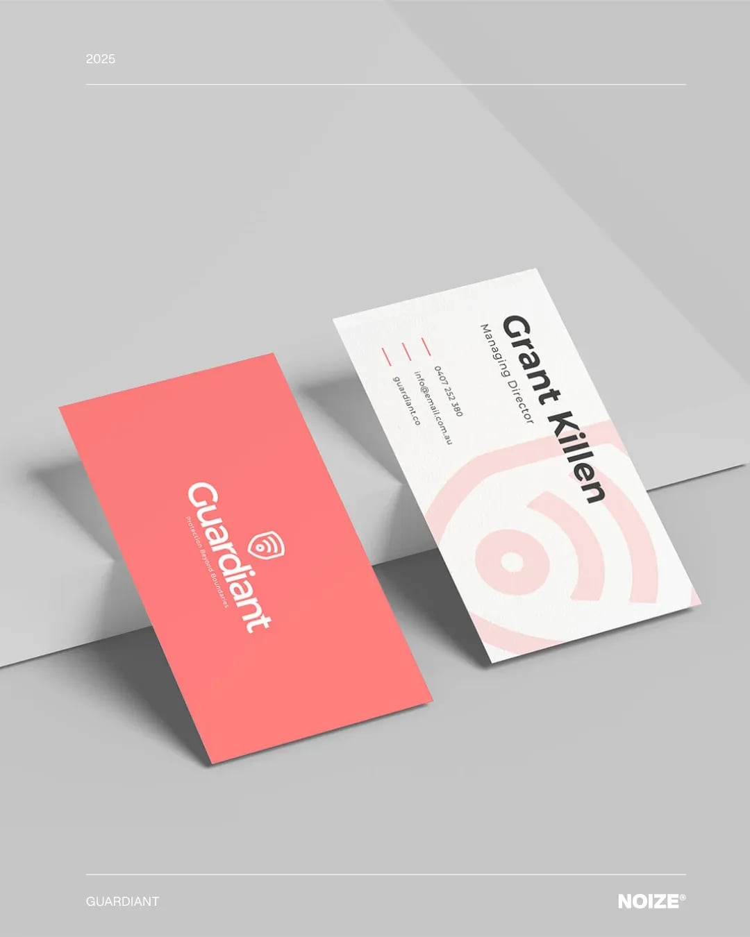 Guardiant brand identity by NOIZE