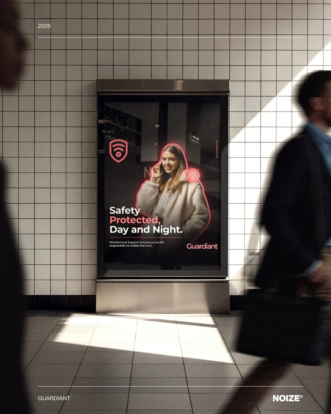 Guardiant brand identity by NOIZE