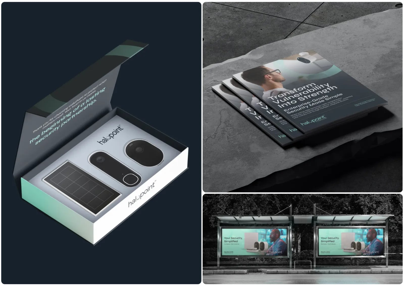 HaloPoint brand identity by NOIZE