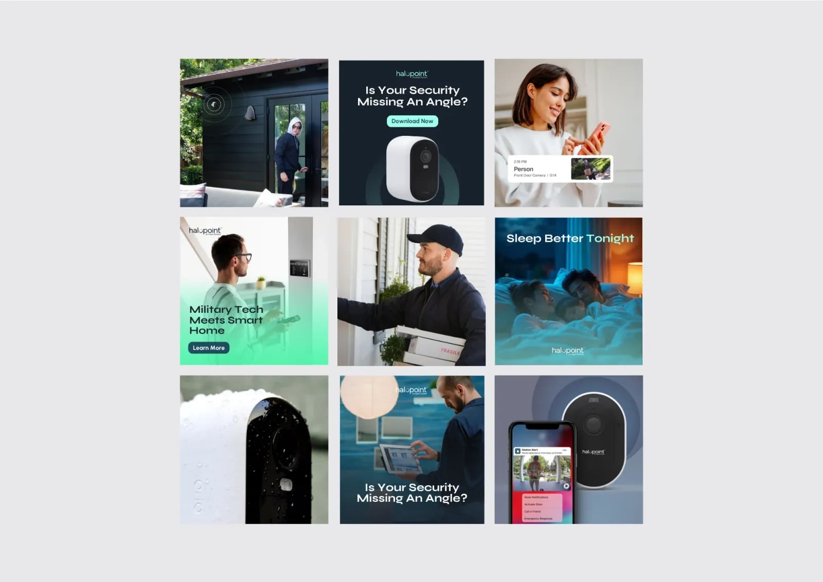 HaloPoint brand identity by NOIZE