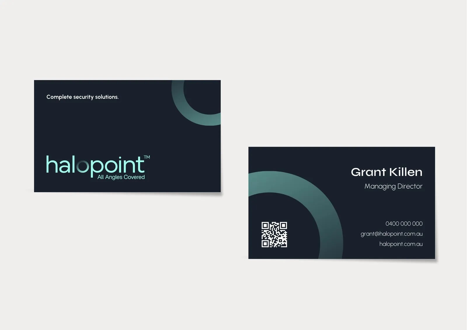HaloPoint brand identity by NOIZE