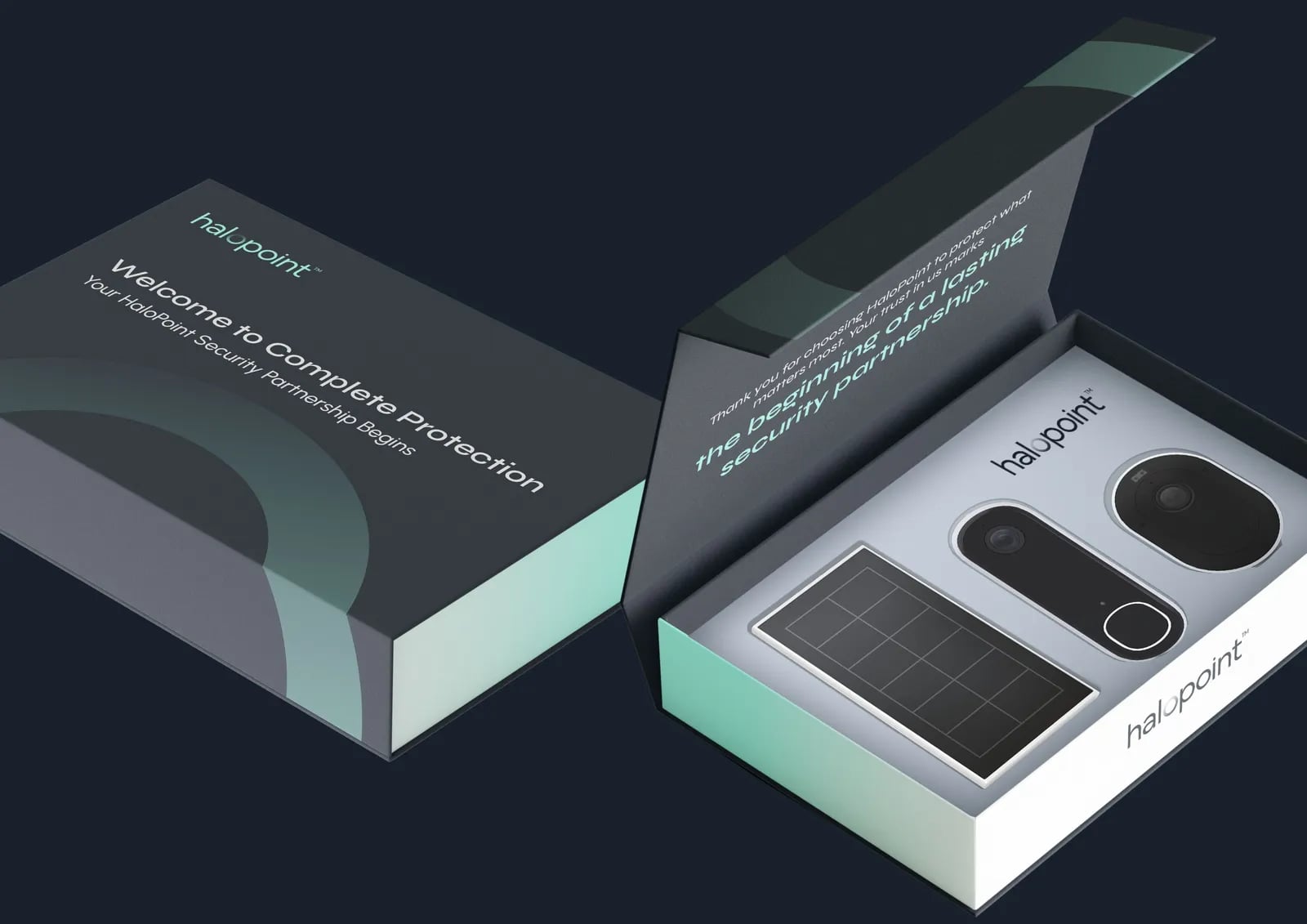 HaloPoint brand identity by NOIZE