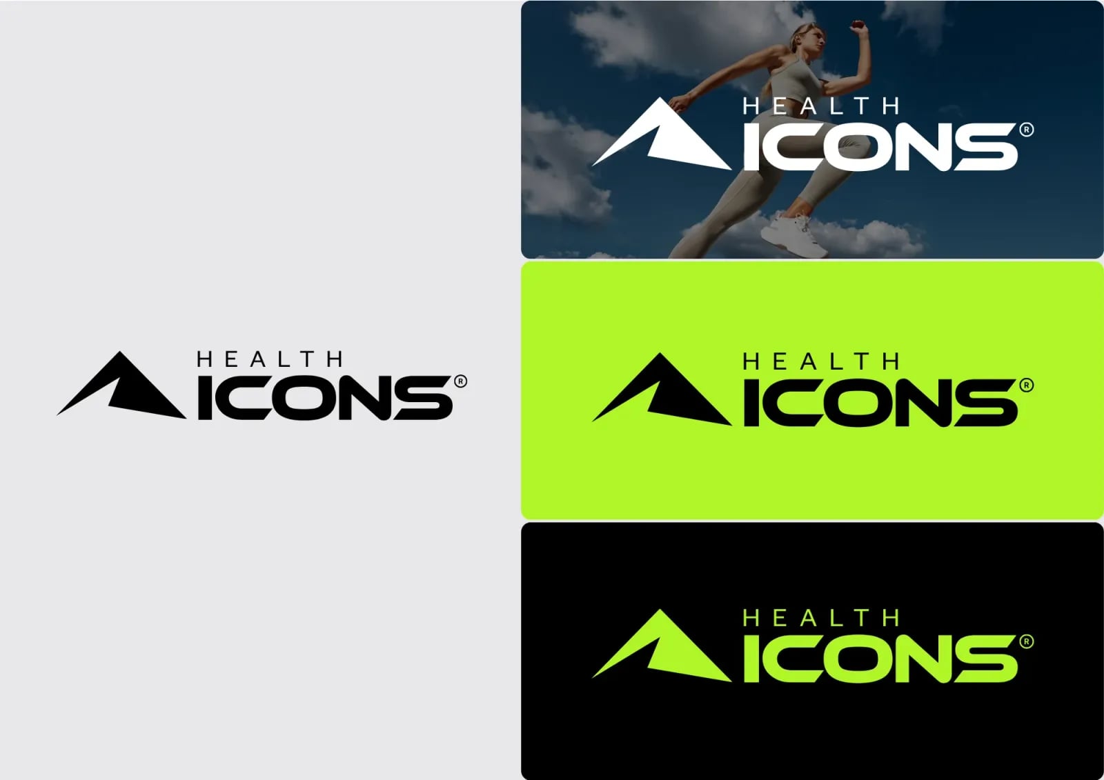 Health Icons brand identity by NOIZE