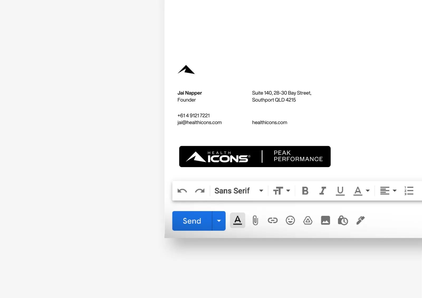 Health Icons brand identity by NOIZE