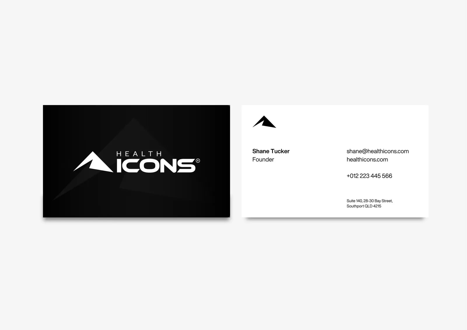 Health Icons brand identity by NOIZE
