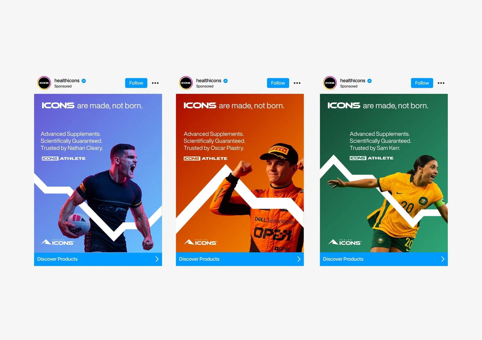 Health Icons brand identity by NOIZE