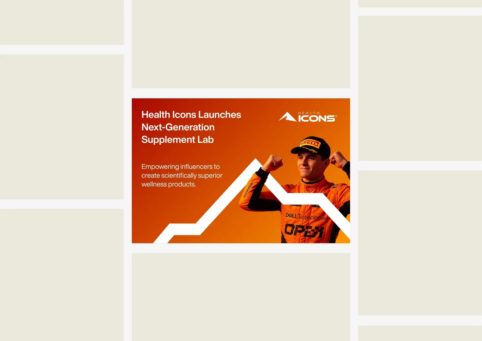 Health Icons brand identity by NOIZE