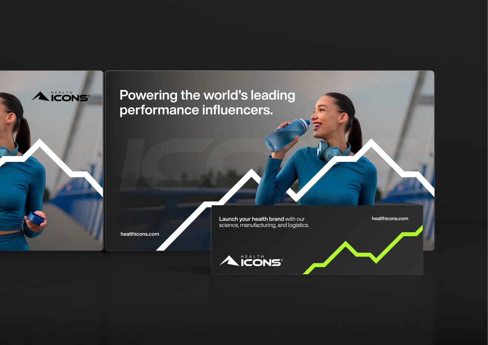 Health Icons brand identity by NOIZE