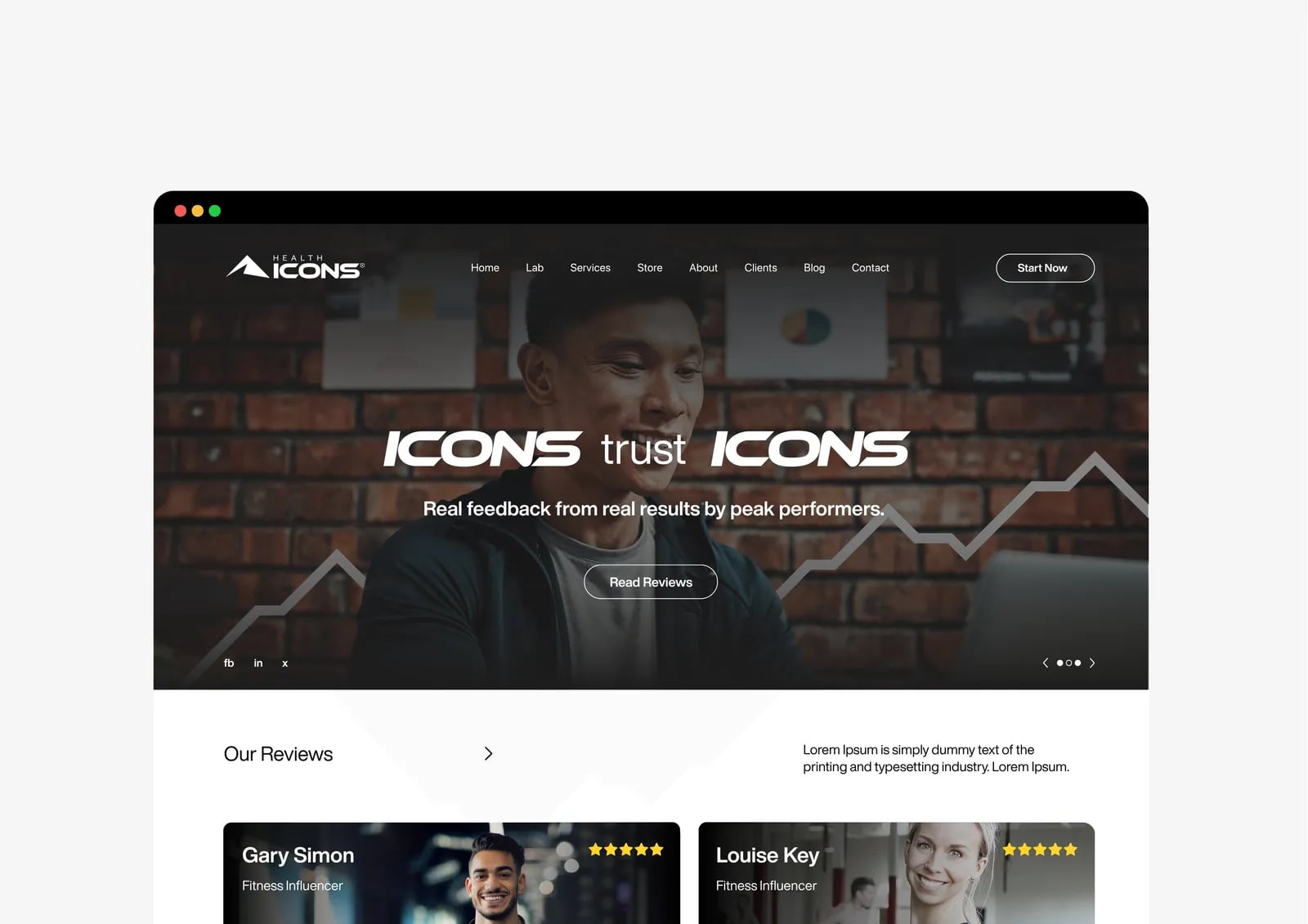Health Icons brand identity by NOIZE