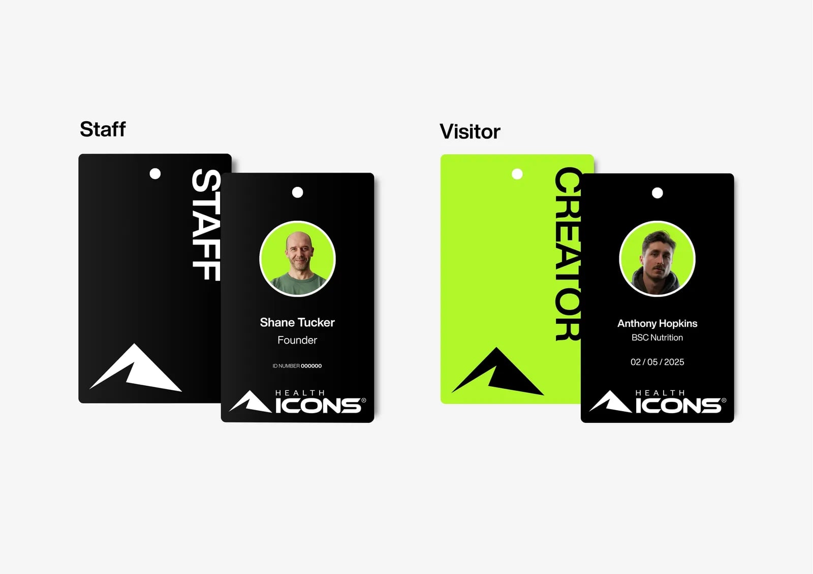 Health Icons brand identity by NOIZE