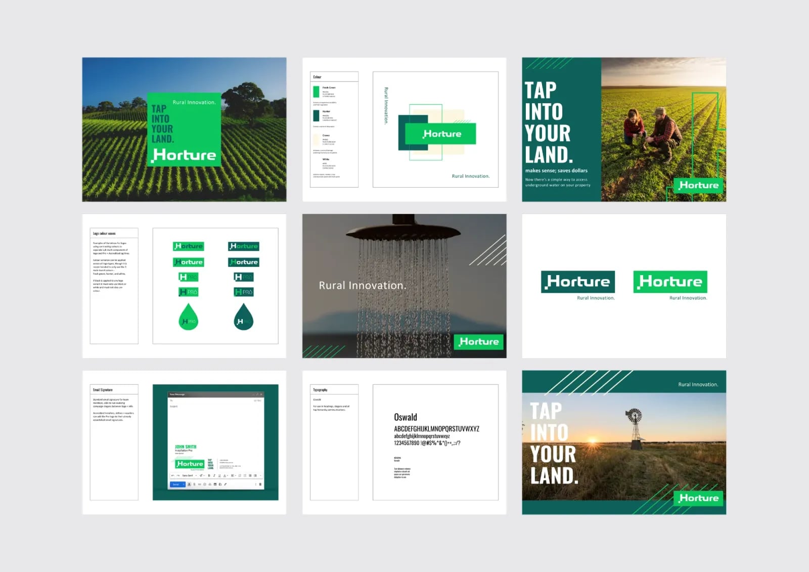 Horture brand identity by NOIZE
