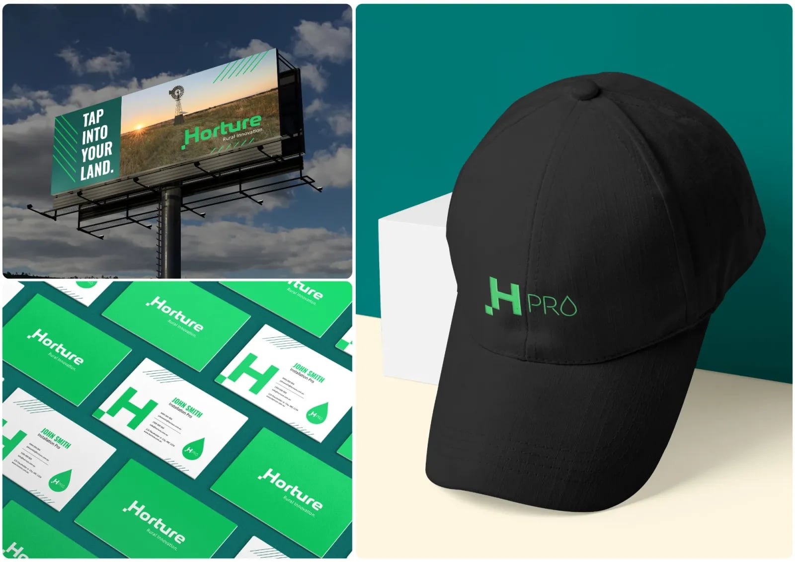 Horture brand identity by NOIZE