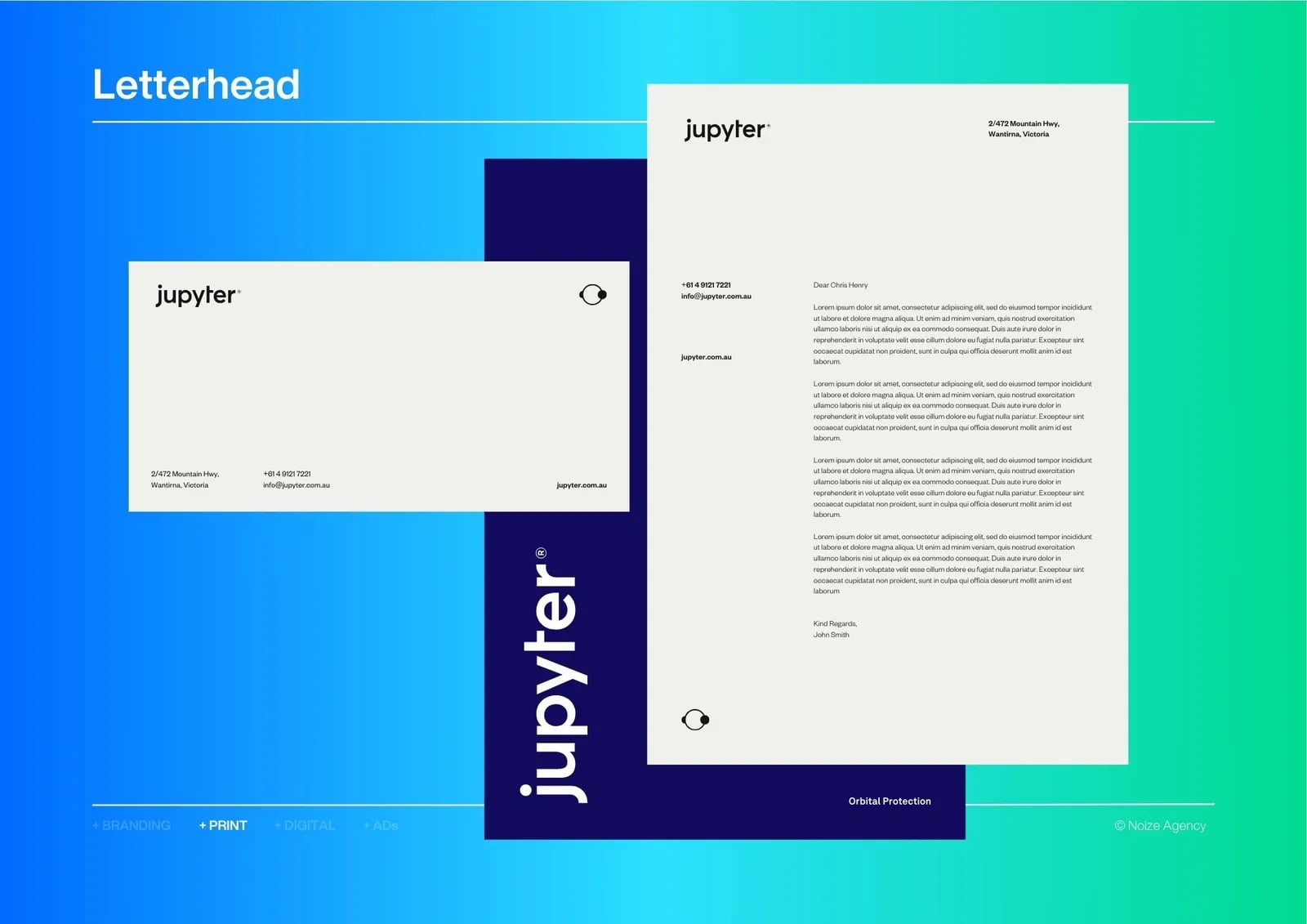 Jupyter brand identity by NOIZE
