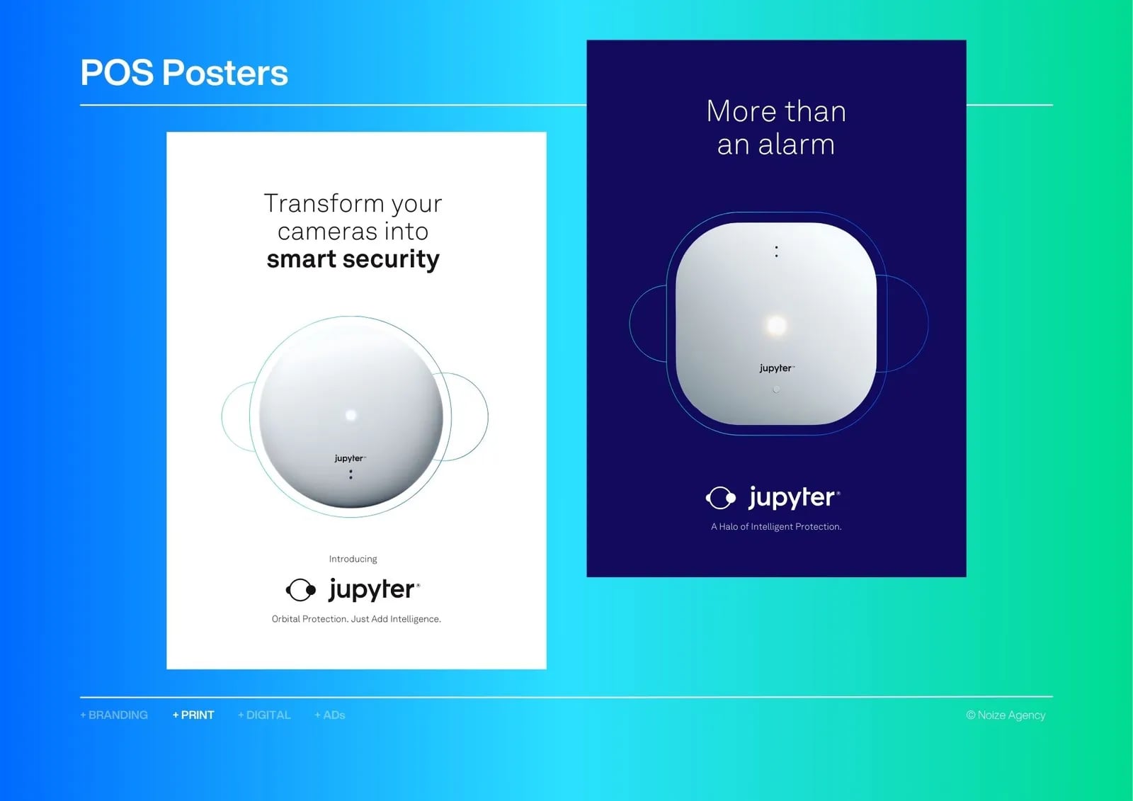 Jupyter brand identity by NOIZE