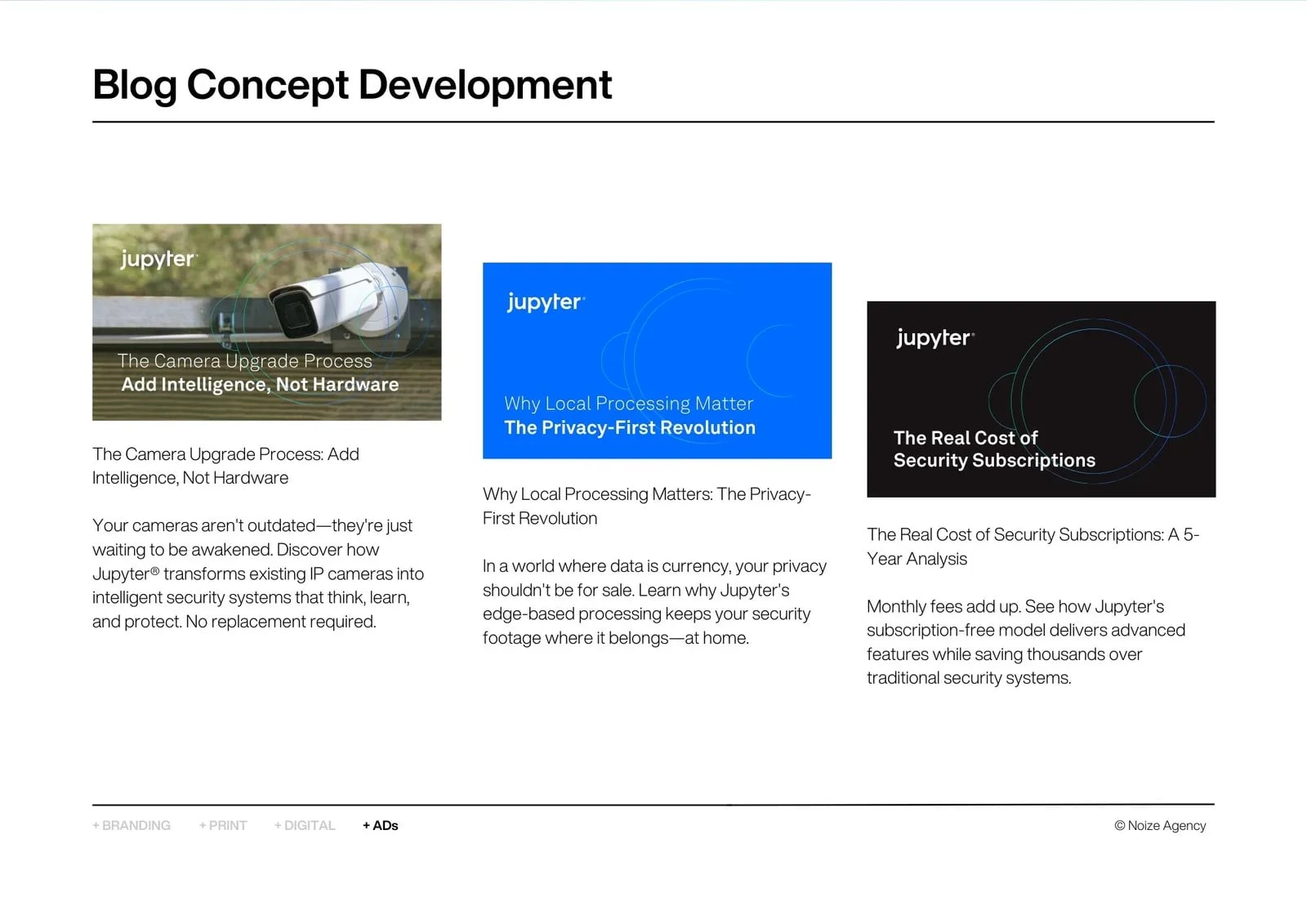 Jupyter brand identity by NOIZE