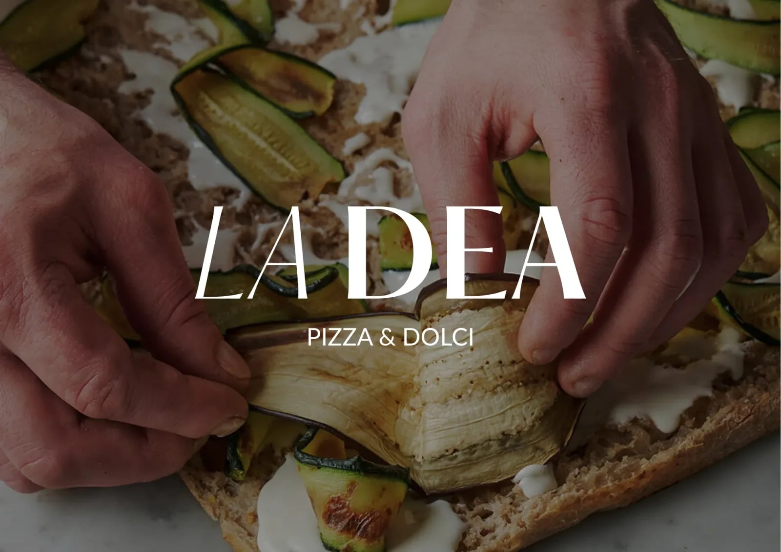 La Dea Pizza brand identity by NOIZE