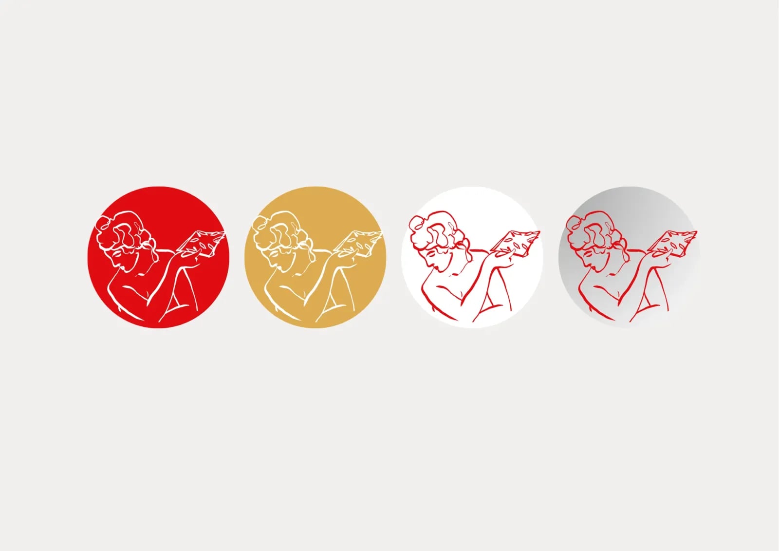La Dea Pizza brand identity by NOIZE