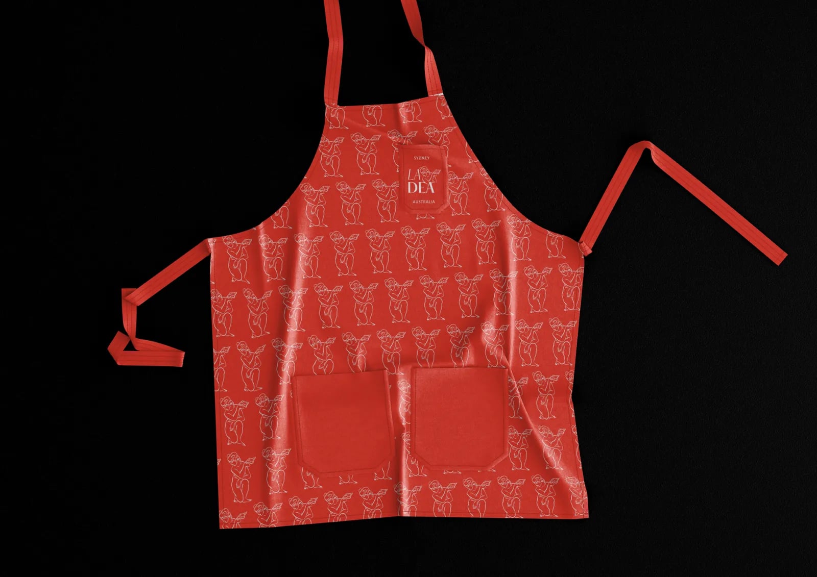 La Dea Pizza brand identity by NOIZE
