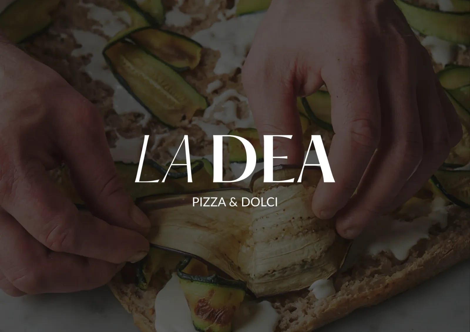 La Dea Pizza brand identity by NOIZE