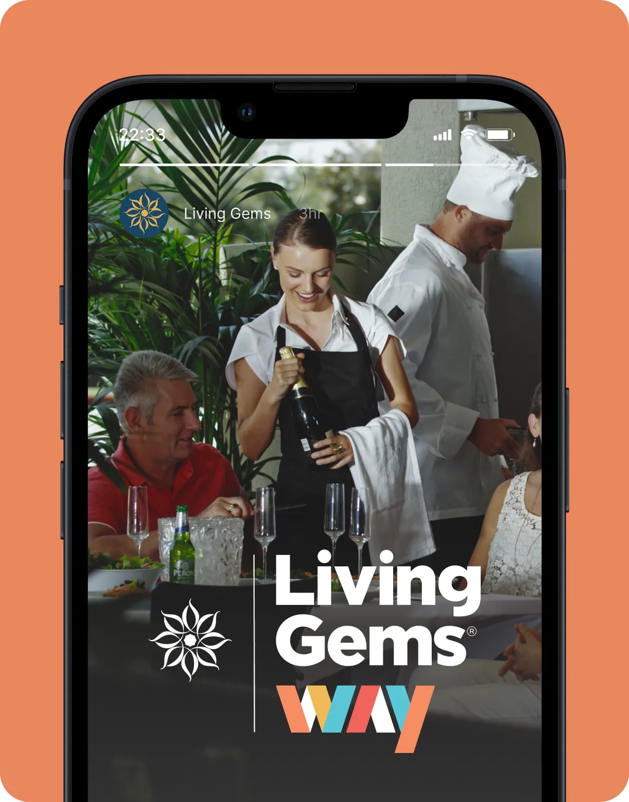 Living Gems brand identity by NOIZE
