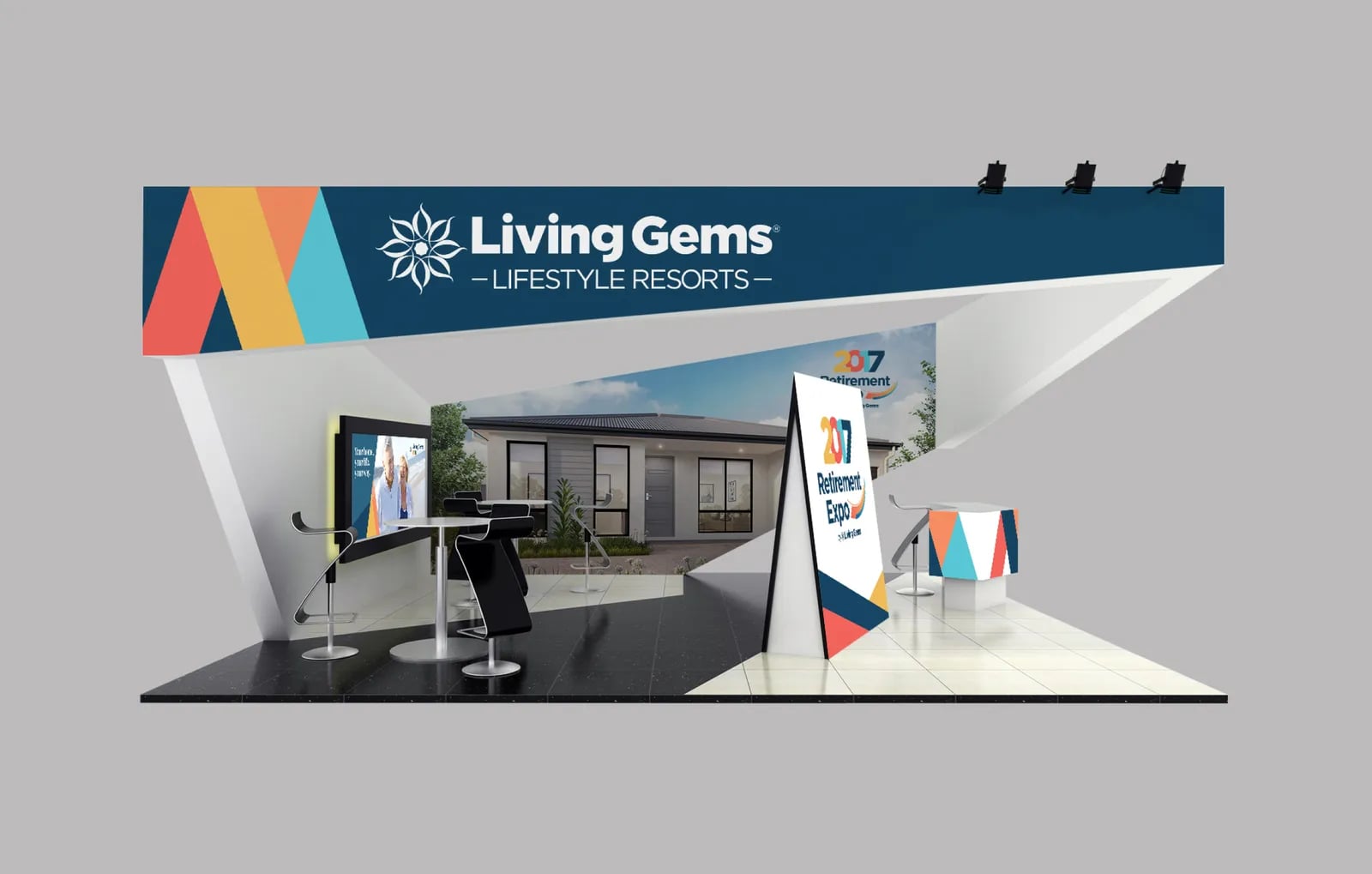 Living Gems brand identity by NOIZE