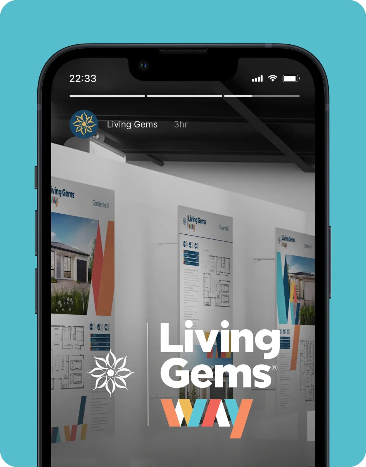 Living Gems brand identity by NOIZE