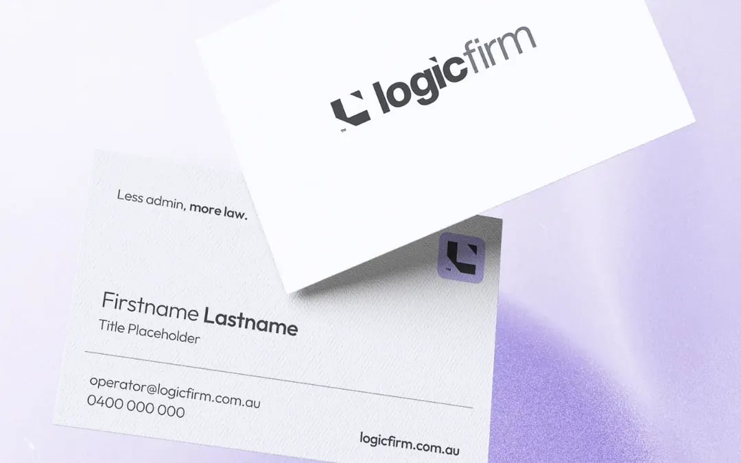 Logic Firm brand identity by NOIZE