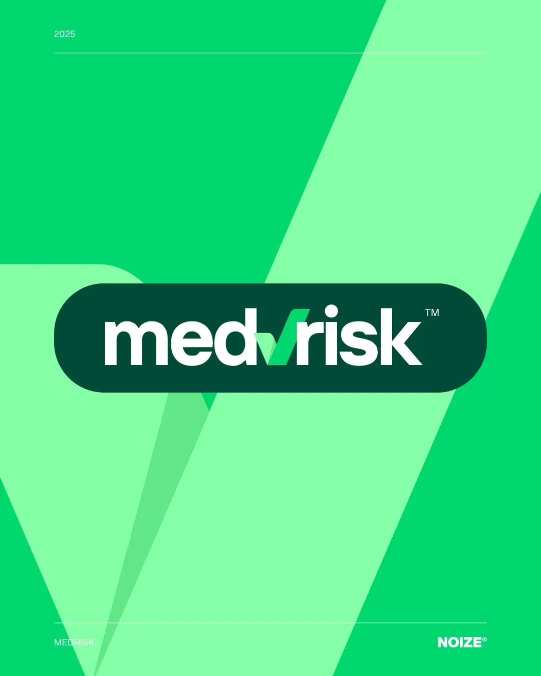 MedRisk brand identity by NOIZE