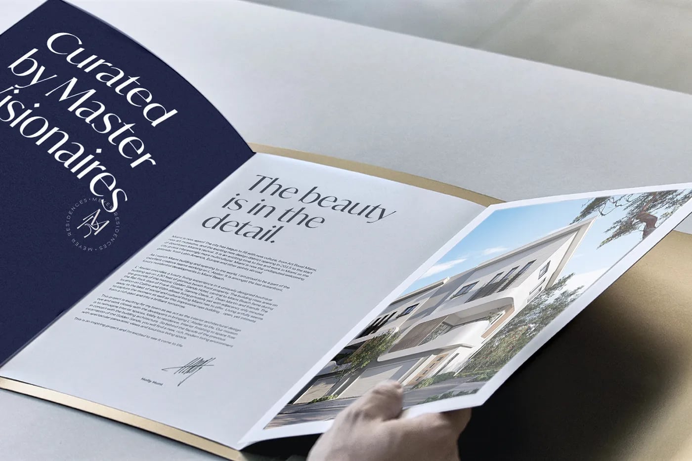 Meyer Residences brand identity by NOIZE